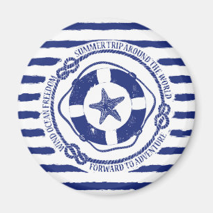 Lifebuoy und Starfish Magnet