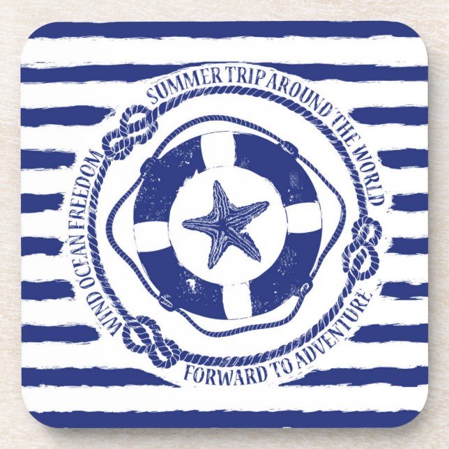 Lifebuoy und Starfish Untersetzer (Vorderseite)