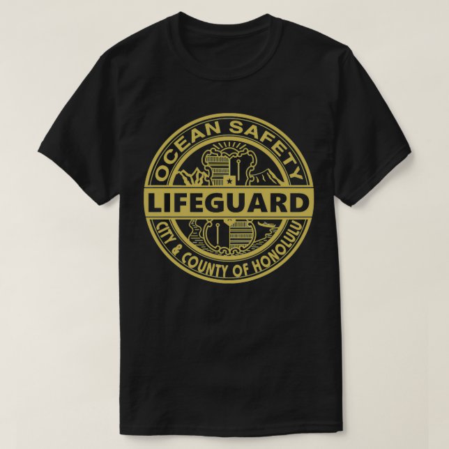 Lifeguard Honolulu Lifeguard T-Shirt (Design vorne)