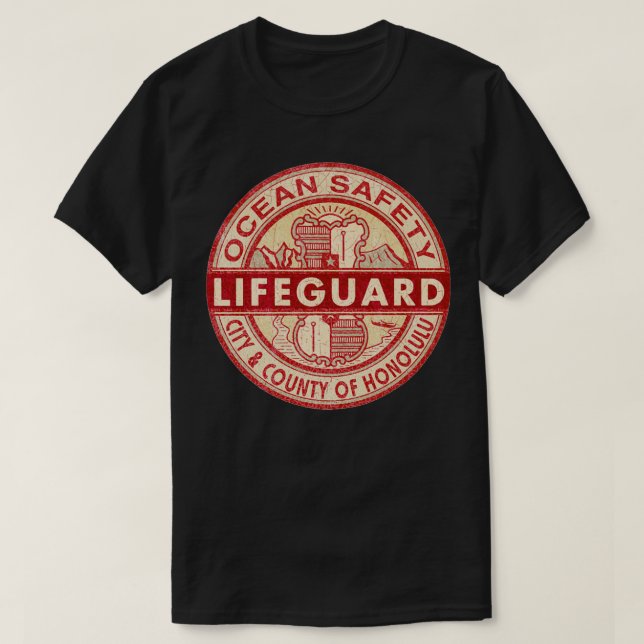 Lifeguard Honolulu T-Shirt (Design vorne)