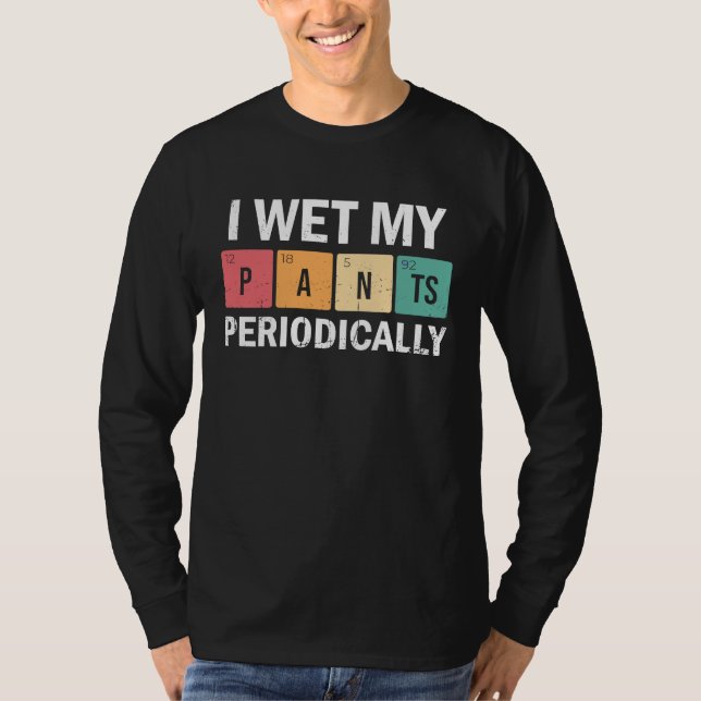 Lifeguard I Wet My Pants Periodically Lifeguarding T-Shirt (Vorderseite)