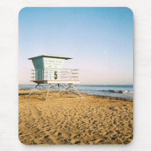 Lifeguard Tower in Santa Cruz Mousepad