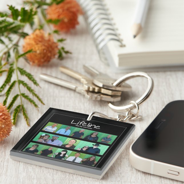 Lifeline CD Cover Akryllische Schlüsselanhänger (Vorderseite rechts)