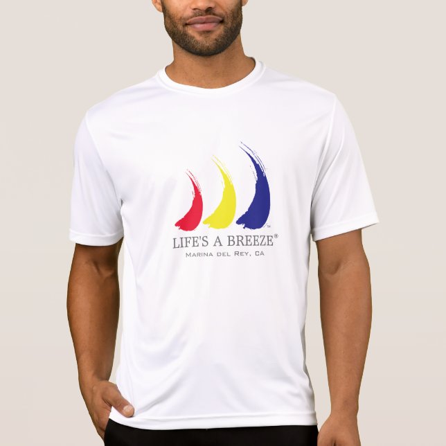Life's A Breeze®_Paint-The-Wind_Marina Del Rey, CA T-Shirt (Vorderseite)