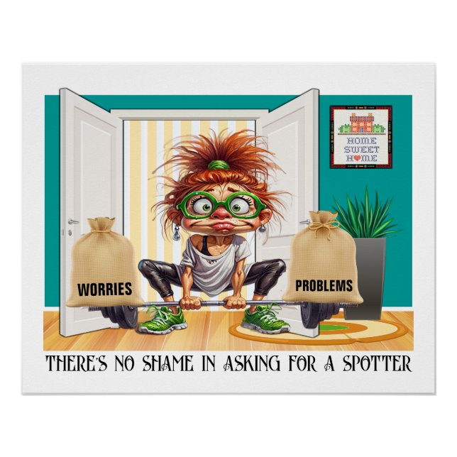 LIFE'S WORKOUT POSTER (Vorderseite)