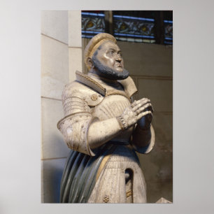 Lifesize Alabaster Statue des Regisseurs Poster