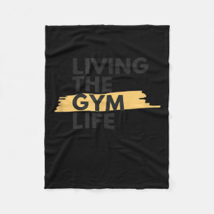 Lifestyle Apparel Living Gym Life Fleecedecke