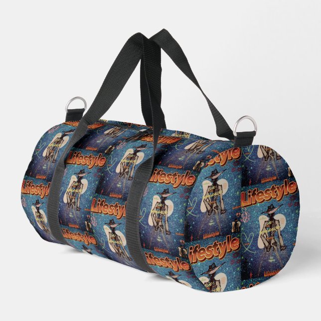 LIFESTYLE  DUFFLE BAG (Linke Seite)