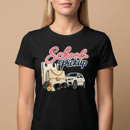 Lifestyle einer beschäftigten Mutter beim Schulabh T-Shirt