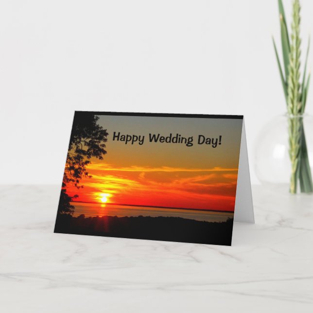 Lifetime Of Beautiful Tomorrows Wedding Card Karte (Vorderseite)