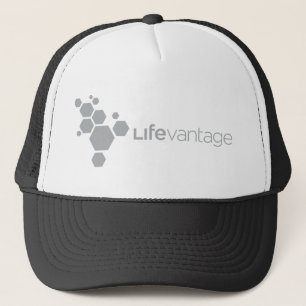 LifeVantage korporativesc$logo-graues Truckerkappe