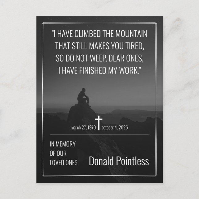 Lifeworks Feiertagspostkarte (Vorderseite)