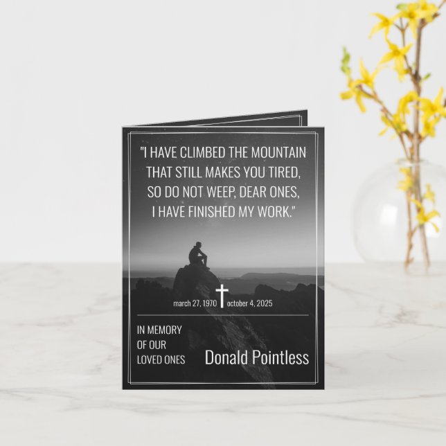 Lifeworks Karte (Gelbe Blume)