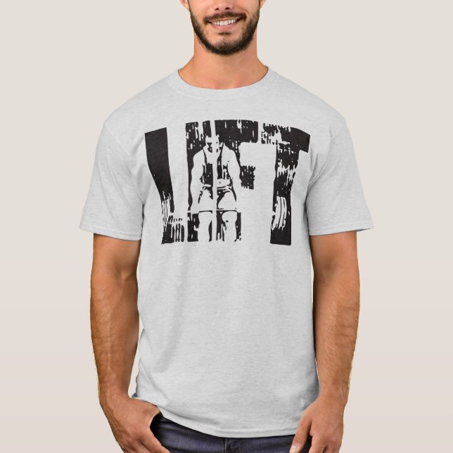 LIFT - Bodybuilding im Ikonenstil  Shirt (Vorderseite)