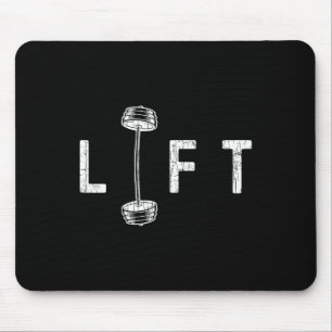 Lift Funny Gym Inspirierend Motivierend Grafik Mousepad