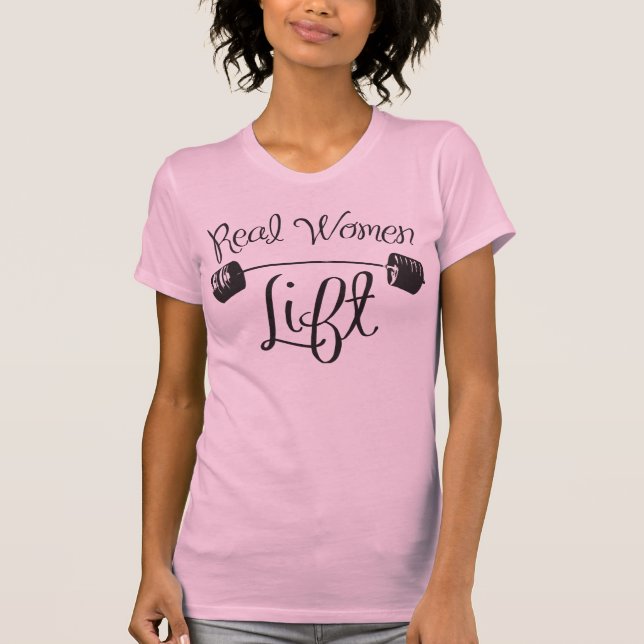 Lift für Frauen - Shirt für Bodybuilding (Vorderseite)