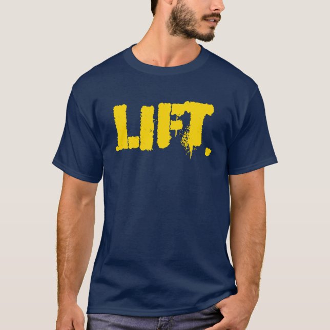 LIFT Gelb T-Shirt (Vorderseite)