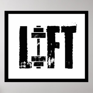 LIFT-GYM-BODYBUILDING POSTER
