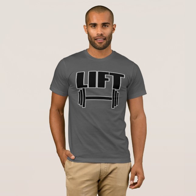 LIFT GYM Weightlift T-Shirt (Vorne ganz)