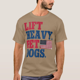 Lift Heavy Pet Dogs Weightlifting Fitness Gym Tank