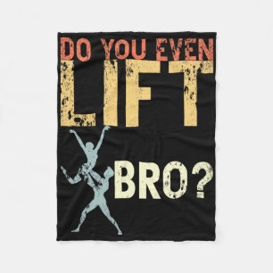 Lift ihr sogar Bro Ballett Funny Retro Tanz Lo Fleecedecke