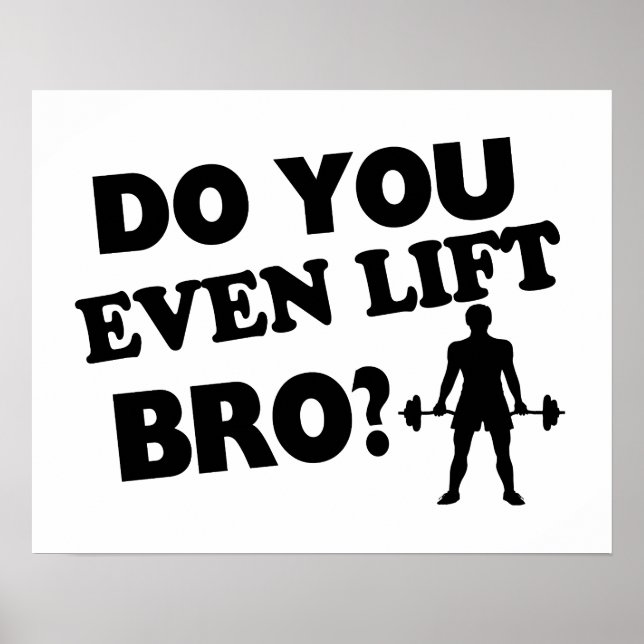 Lift ihr sogar Bro? Poster (Vorne)