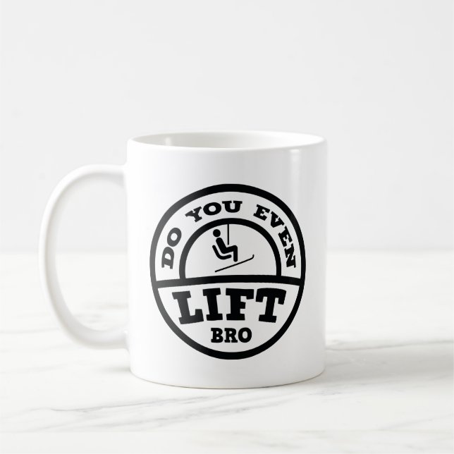 Lift ihr sogar Bro? Tasse (Links)