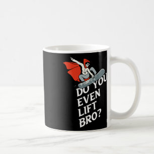 Lift ihr sogar das Design-Motiv "Bro Snowboarder" Kaffeetasse