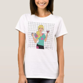 Lift jetzt Wein später T-Shirt
