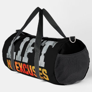 LIFT KEINE AUSREDEN GYM TRAINING DUFFLE BAG