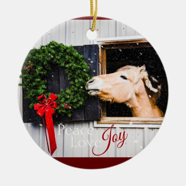 Lift Me Up! 2020 Holiday Keramik Ornament (Vorne)