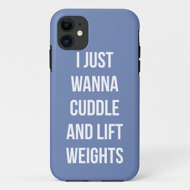 Lift Weight and Cuddle - Niedliches, lustiges, neu Case-Mate iPhone Hülle (Rückseite)