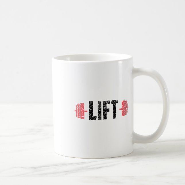 Lift Weightlifting Gym Lifting Workout  Kaffeetasse (Rechts)