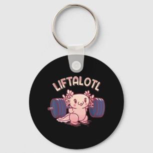 Liftalotl Lifting Axolotl Weightlift Gym Workou Schlüsselanhänger