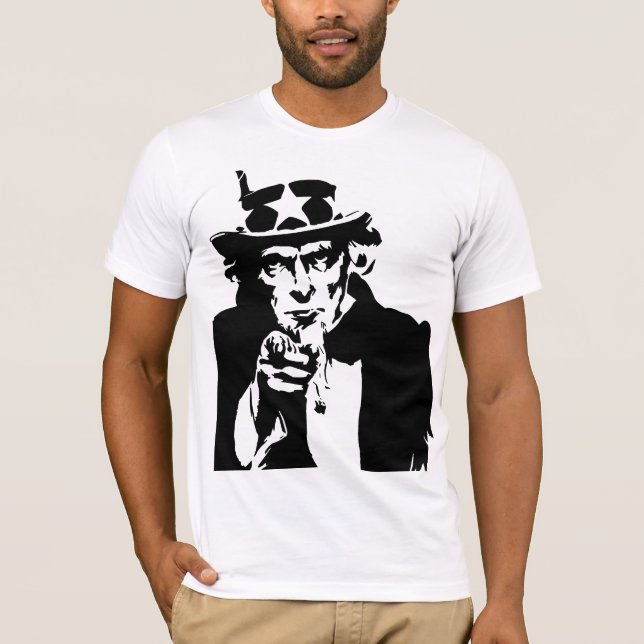 liftarn_Uncle_Sam_pointing T-Shirt (Vorderseite)