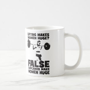 Lifting macht Frauen riesig? faux. Cupakes Do Tasse