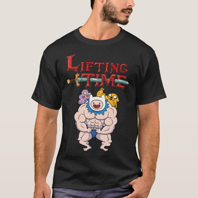 Liftingime-Geschenk T-Shirt (Vorderseite)