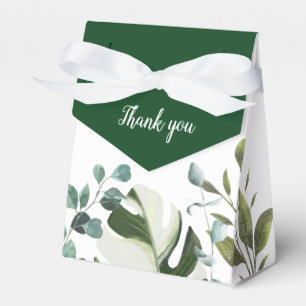 LIFY Botanical Eukalyptus Blätter Wedding Geschenkschachtel