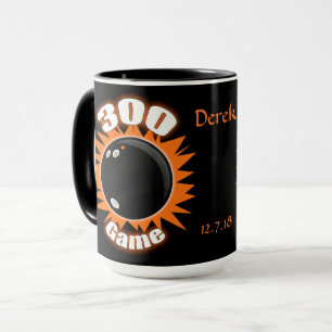Liga-Bowler-Ehrungspunktzahl 300 Spiel & 700 Serie Tasse