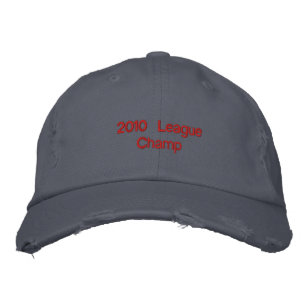Liga Champ 2010 Bestickte Kappe