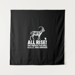 Liga Champion Fantasy Football Goat Geschenk Wandteppich