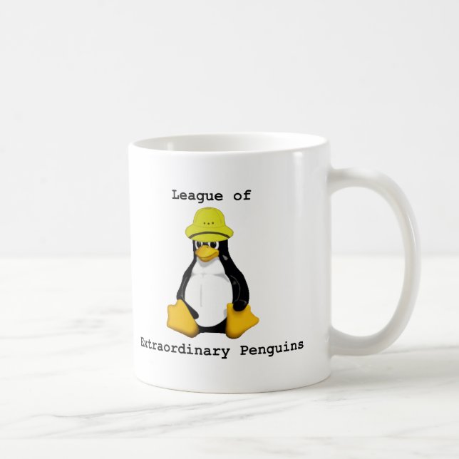 Liga der außergewöhnlichen Pinguine 2 Tasse (Rechts)