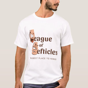 Liga der Partikel Farbe T-Shirt