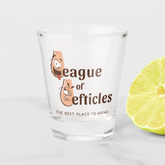Liga der Partikel Shot Glass Schnapsglas
