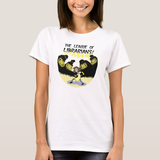 Liga des Bibliothekar-T - Shirt (Vorderseite)