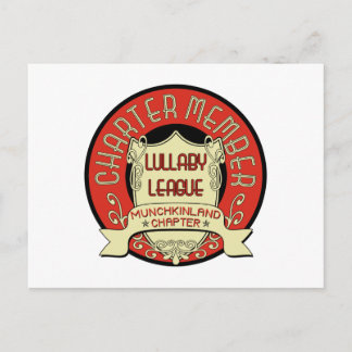 Liga Lullaby Postkarte