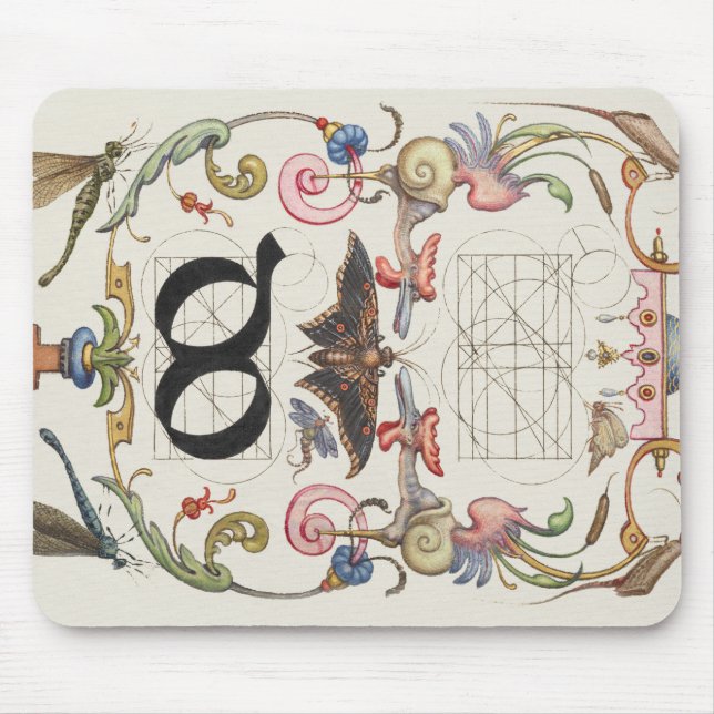 Ligatur von Mira Calligraphiae Monumenta Mousepad (Vorne)