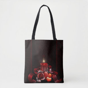 Light All-Over-Print Tote Bag, Mittel