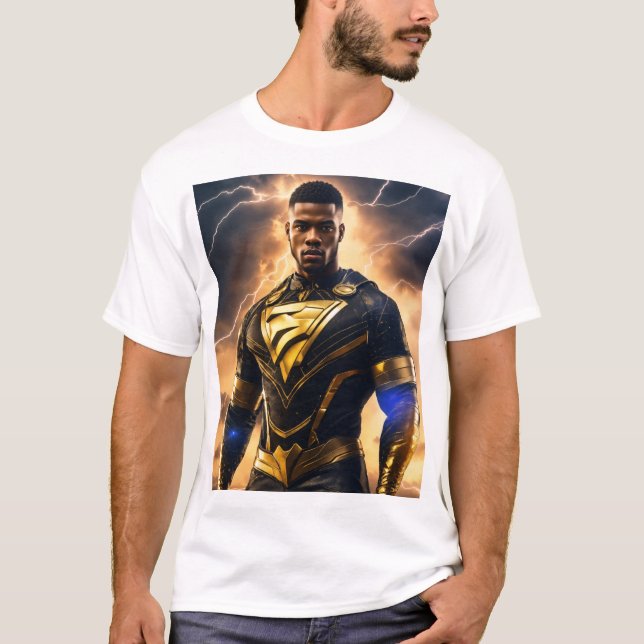 "Light and Dark Superhero" T-Shirt (Vorderseite)
