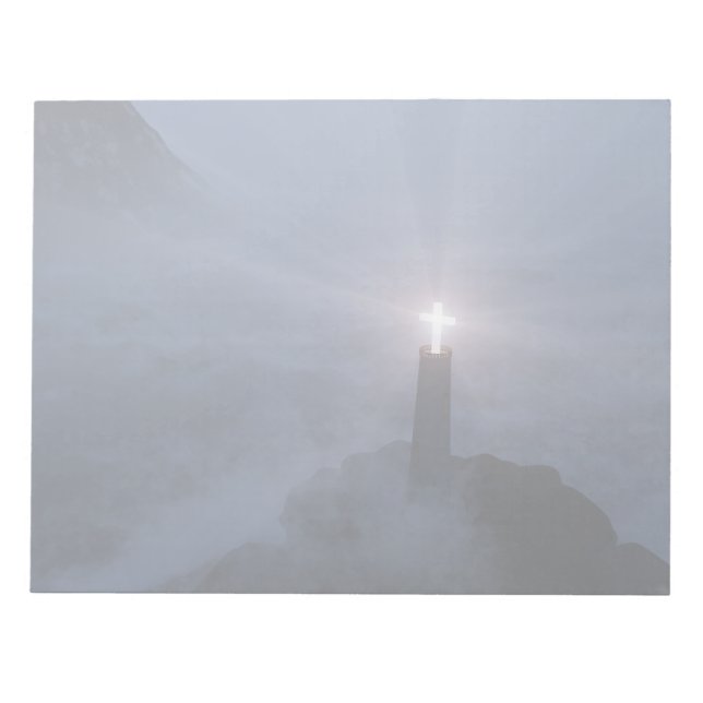 Light and Salvation Notepad Notizblock (Vorderseite)